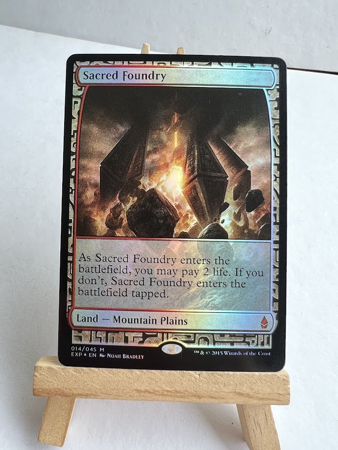 Sacred Foundry EXP foil Sacred Foundry EXP foil - Image 1