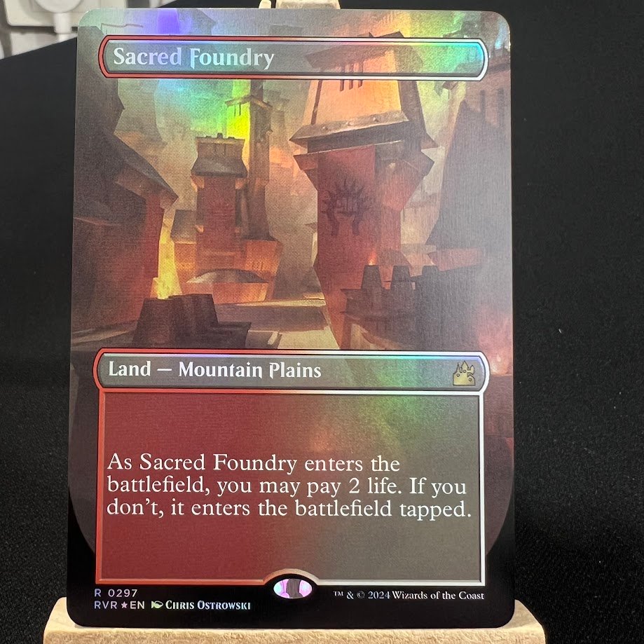 Sacred Foundry RVR Borderless Foil Sacred Foundry RVR Borderless Foil - Image 1