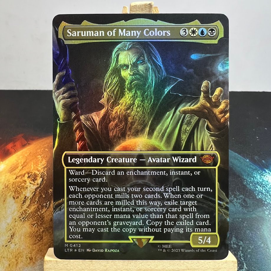 Saruman of Many Colors 0412 foil Saruman of Many Colors 0412 foil - Image 1