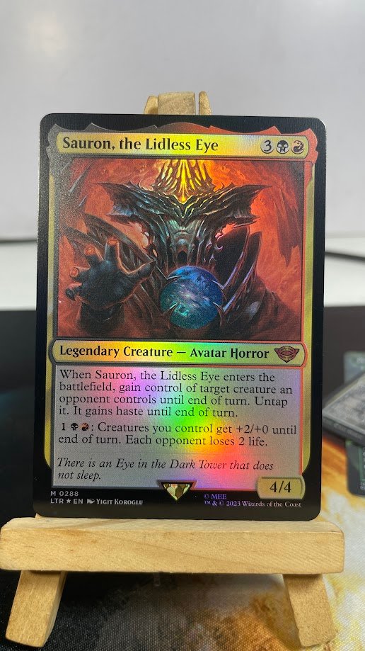 Sauron, the Lidless Eye 0288 foil Sauron, the Lidless Eye 0288 foil - Image 1