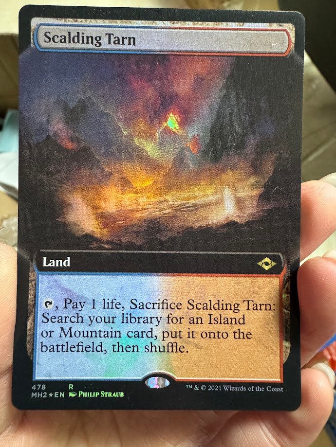 Scalding Tarn MH2 Extend Art Foil Scalding Tarn MH2 Extend Art Foil - Image 1