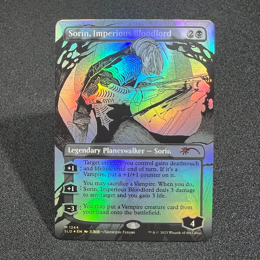 Sorin, Imperious Bloodlord SLD Foil Sorin, Imperious Bloodlord SLD Foil - Image 1