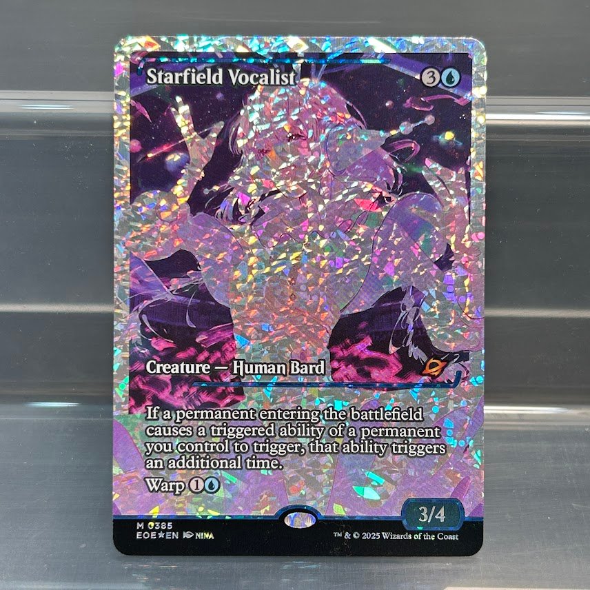 Starfield Vocalist #385-EN foil Starfield Vocalist #385-EN foil - Image 1