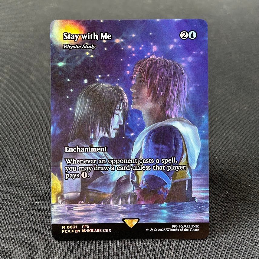 Stay with Me(Rhystic Study) #031 foil Stay with Me(Rhystic Study) #031 foil - Image 1