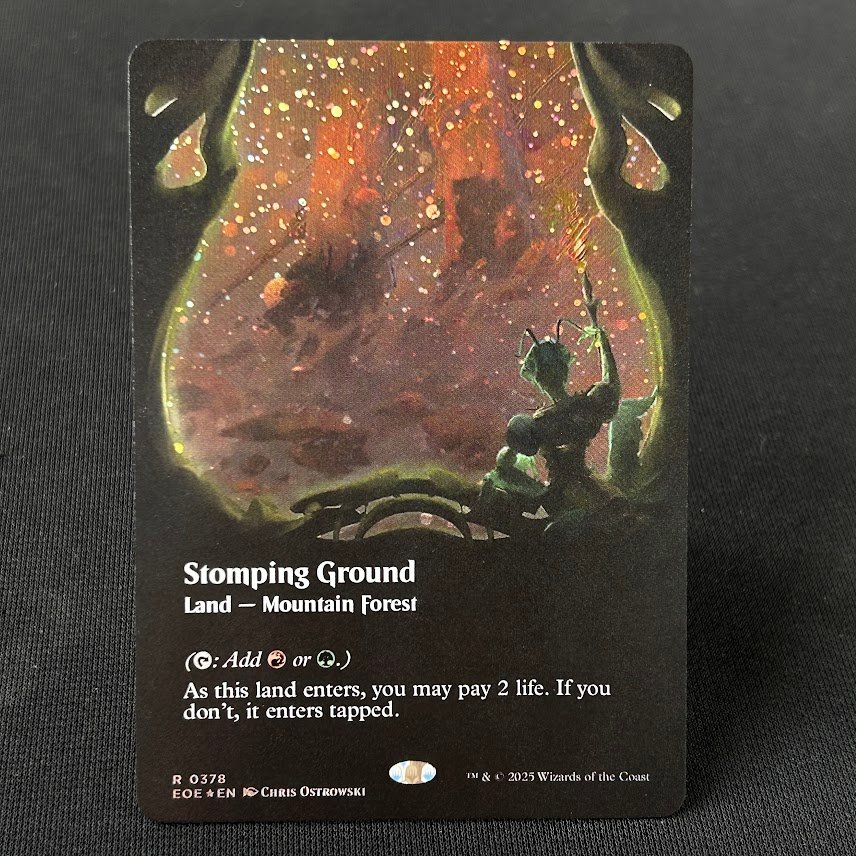 Stomping Ground EOE #378 New Galaxy Foil Stomping Ground EOE #378 New Galaxy Foil - Image 1