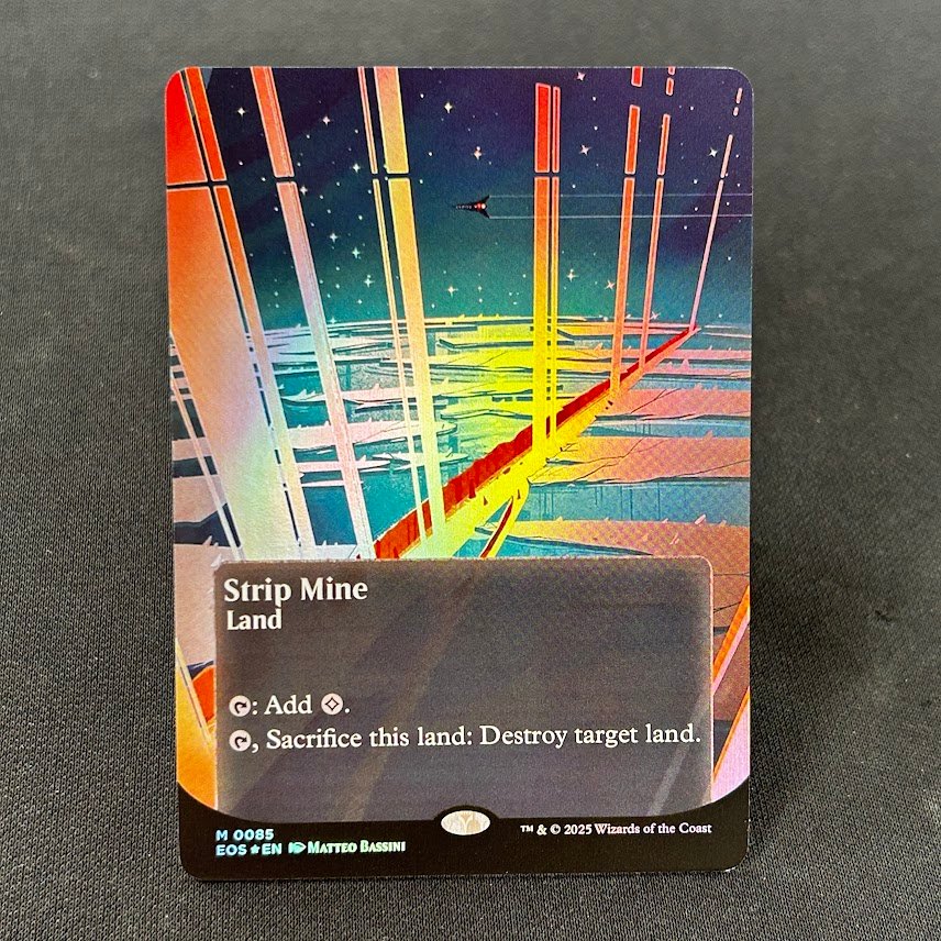Strip Mine EOS #85 foil Strip Mine EOS #85 foil - Image 1