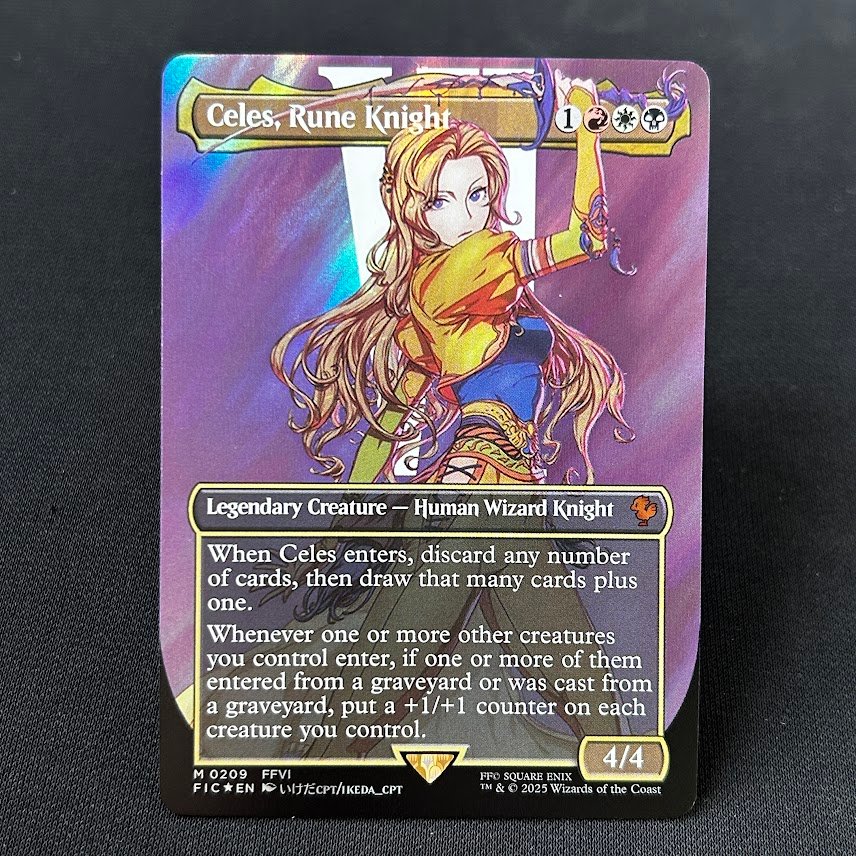 Surge Foil Celes, Rune Knight #209 Surge Foil Celes, Rune Knight #209 - Image 1