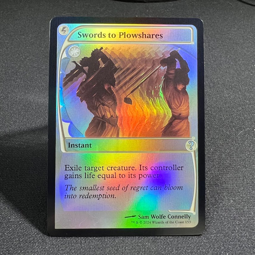 Swords to Plowshares MB2 foil Swords to Plowshares MB2 foil - Image 1