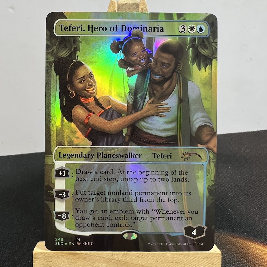 Teferi, Hero of Domaria SLD Foil Teferi, Hero of Domaria SLD Foil - Image 1