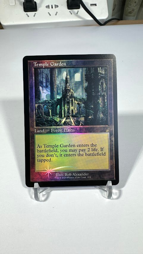 Temple Garden RVR Old Frame foil Temple Garden RVR Old Frame foil - Image 1
