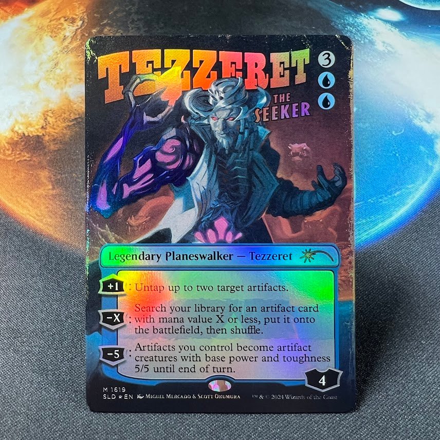 Tezzeret the Seeker SLD1619 foil Tezzeret the Seeker SLD1619 foil - Image 1