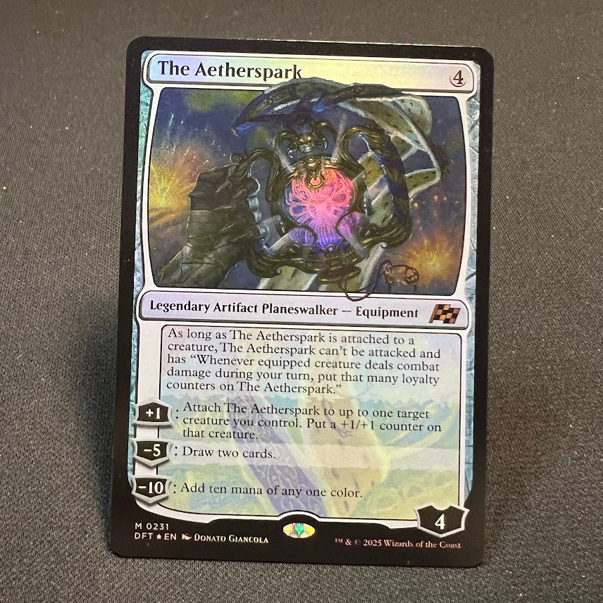 The Aetherspark #231 foil The Aetherspark #231 foil - Image 1