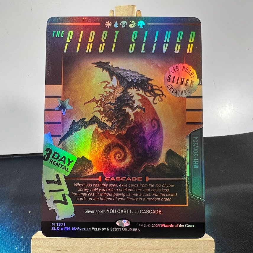 The First Sliver SLD 1371 foil The First Sliver SLD 1371 foil - Image 1