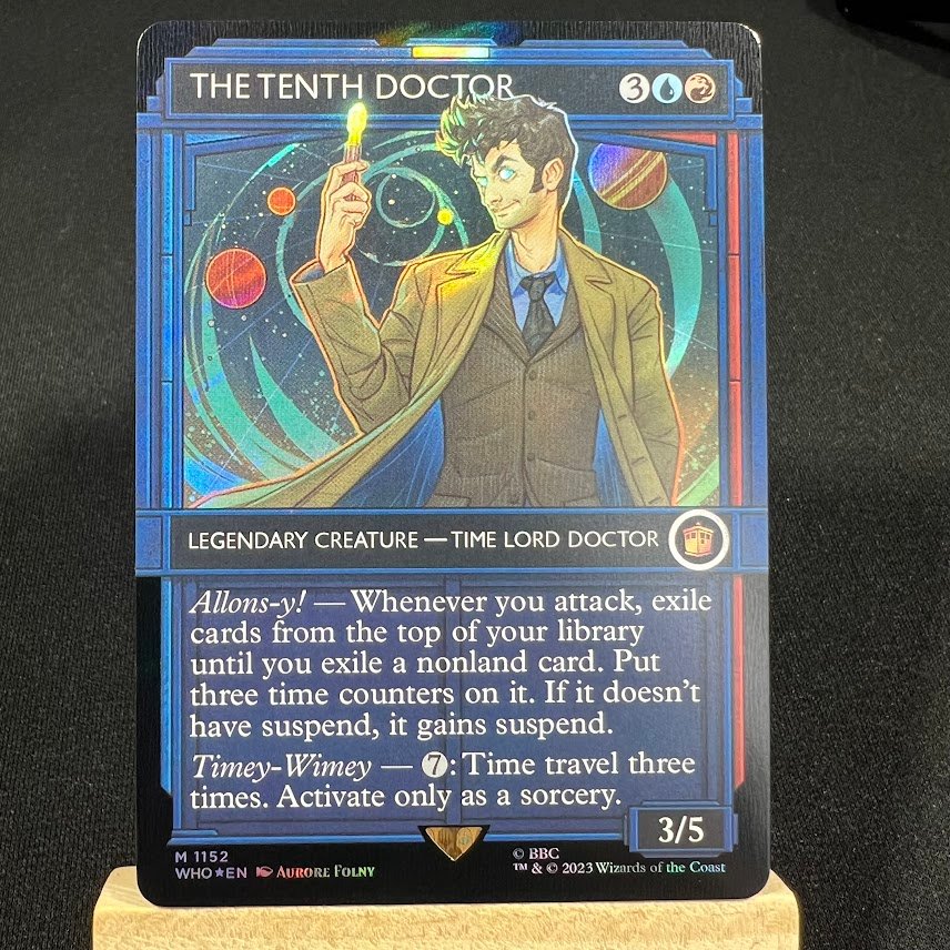 The Tenth Doctor 1152 Surge foil The Tenth Doctor 1152 Surge foil - Image 1
