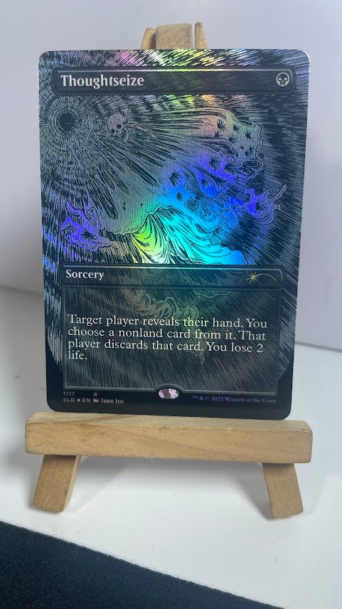 Thoughtseize SLD 1117 foil Thoughtseize SLD 1117 foil - Image 1