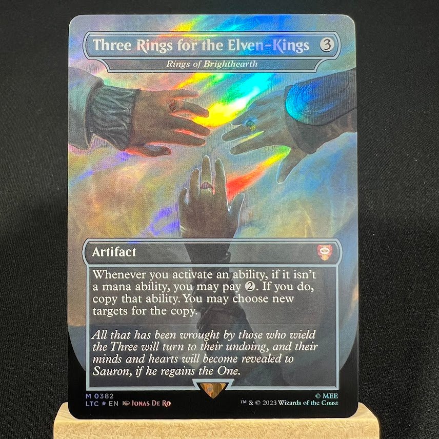 Three Rings for the Elven-Kings 382 Surge foil Three Rings for the Elven-Kings 382 Surge foil - Image 1
