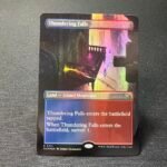 Thundering Falls  borderless foil