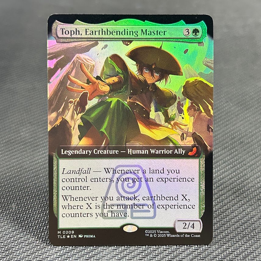 Toph, Earthbending Master #209 foil Toph, Earthbending Master #209 foil - Image 1