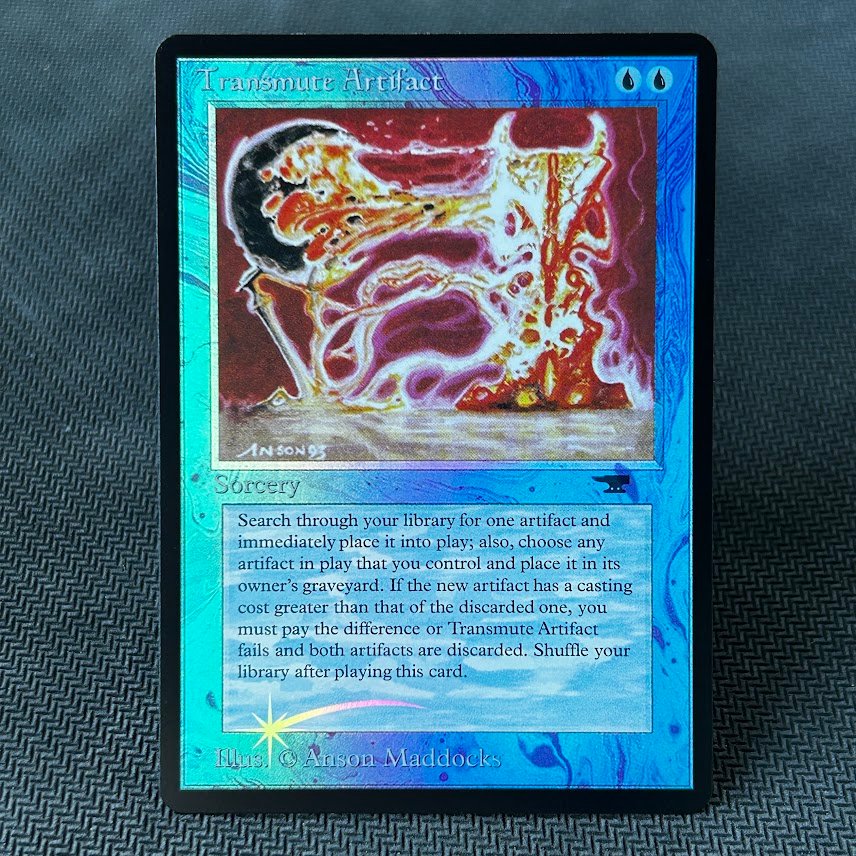 Transmute Artifact FOIL Transmute Artifact FOIL - Image 1