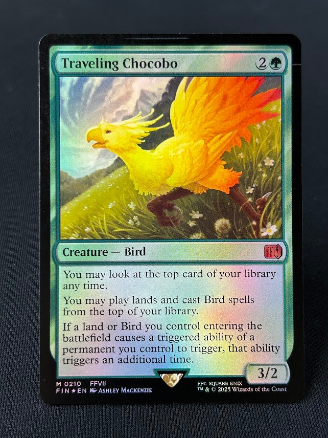 Traveling Chocobo #210 foil Traveling Chocobo #210 foil - Image 1