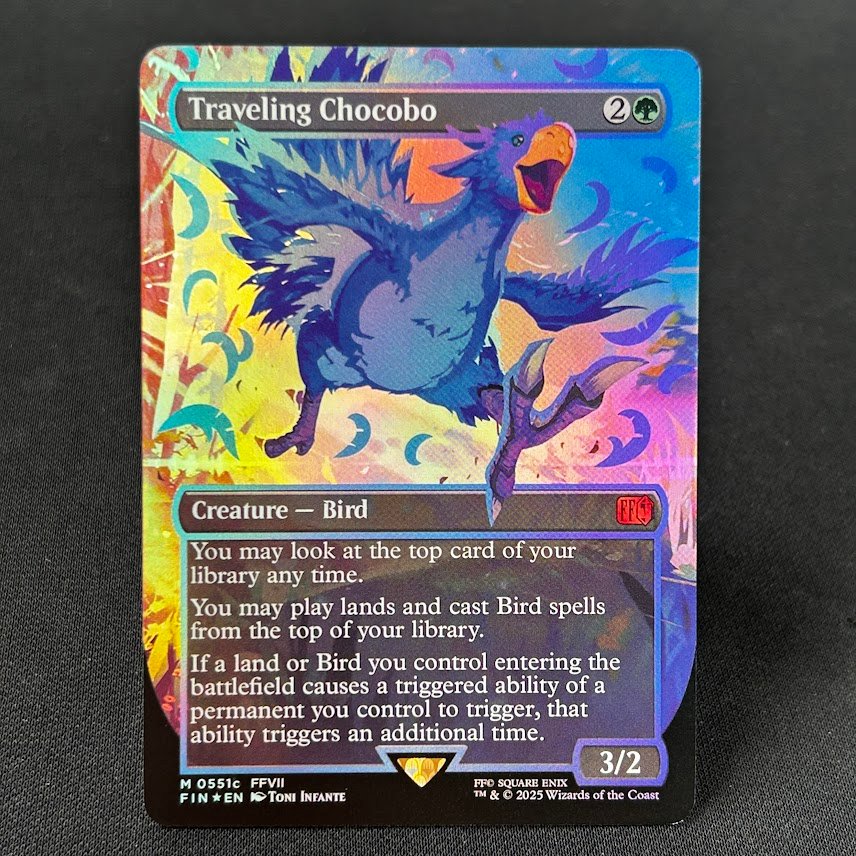 Traveling Chocobo #551 c foil Traveling Chocobo #551 c foil - Image 1