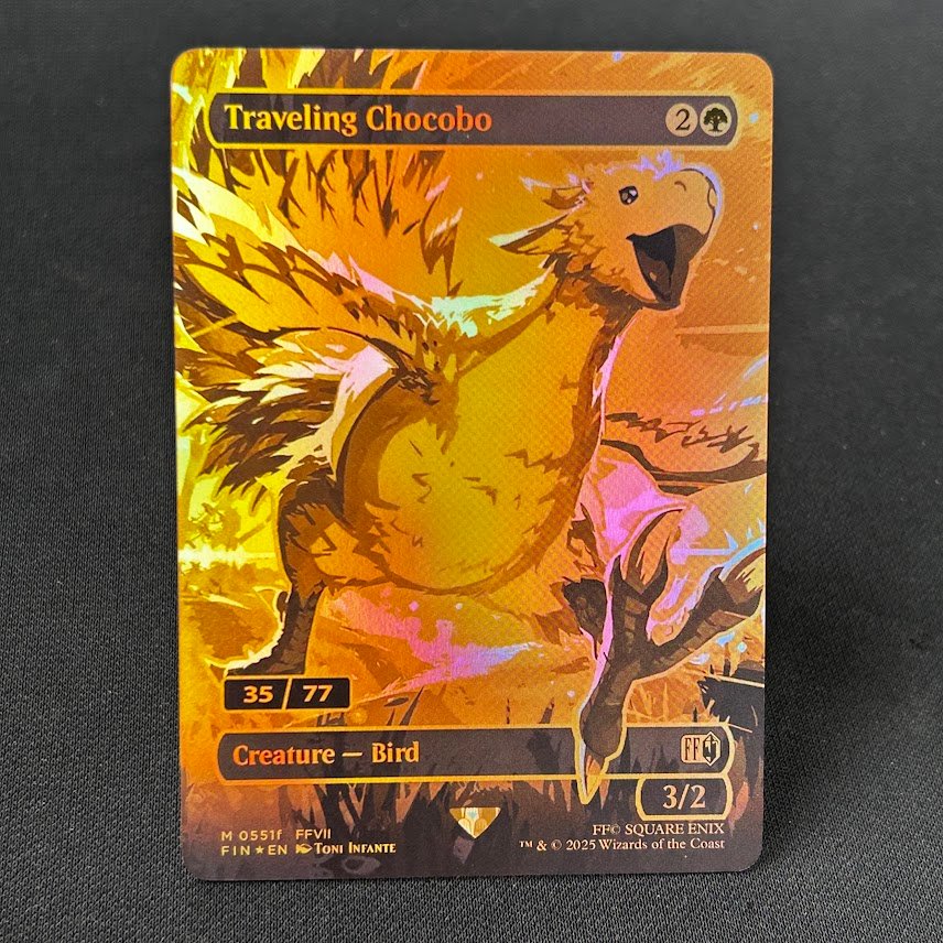 Traveling Chocobo #551 f foil Traveling Chocobo #551 f foil - Image 1