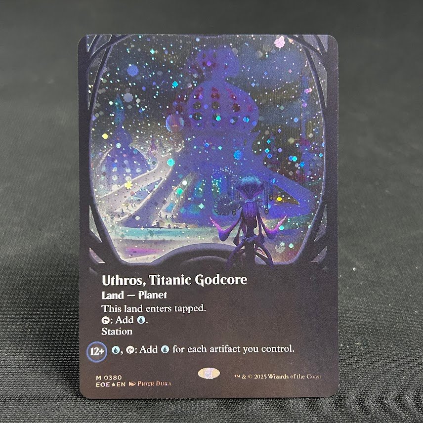 Uthros, Titanic Godcore EOE #380 New Galaxy Foil Uthros, Titanic Godcore EOE #380 New Galaxy Foil - Image 1