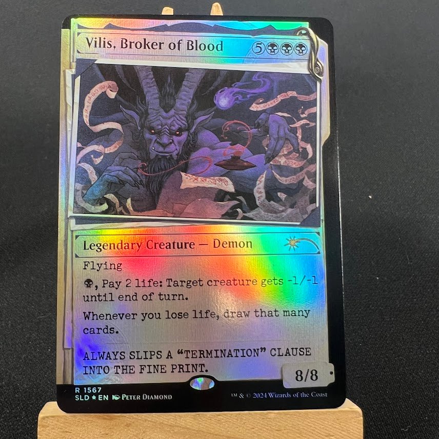 Vilis, Broker of Blood SLD 1567 foil Vilis, Broker of Blood SLD 1567 foil - Image 1