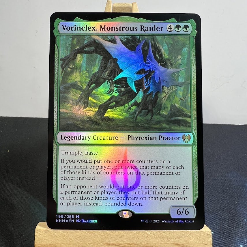 Vorinclex, Monstrous Raider KHM regular foil Vorinclex, Monstrous Raider KHM regular foil - Image 1
