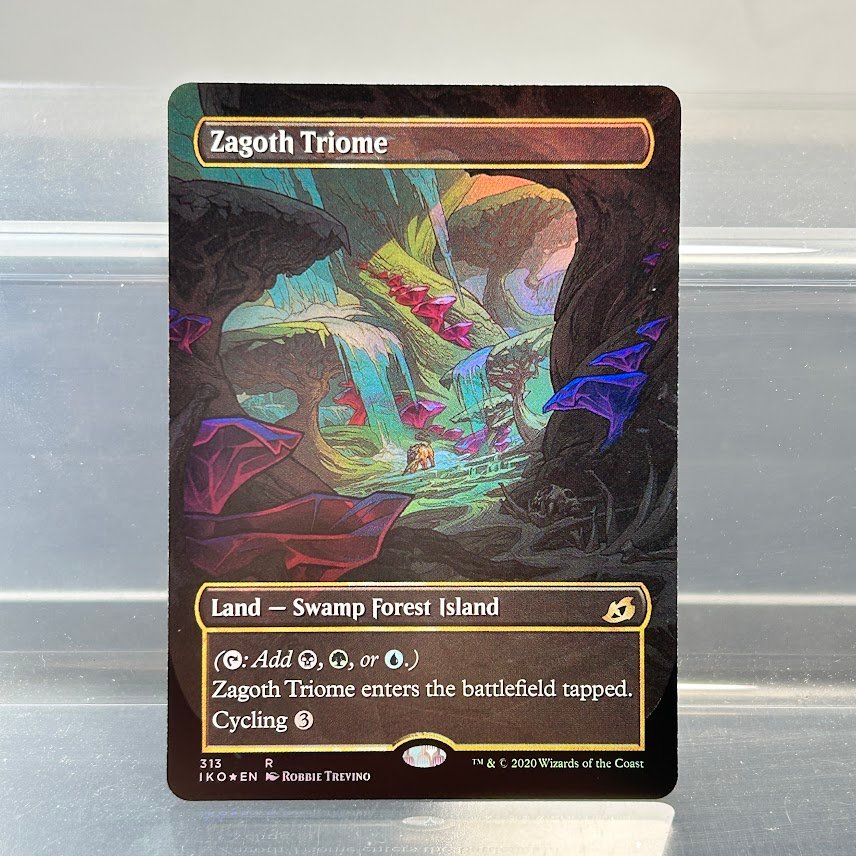 Zagoth Triome borderless foil Zagoth Triome borderless foil - Image 1