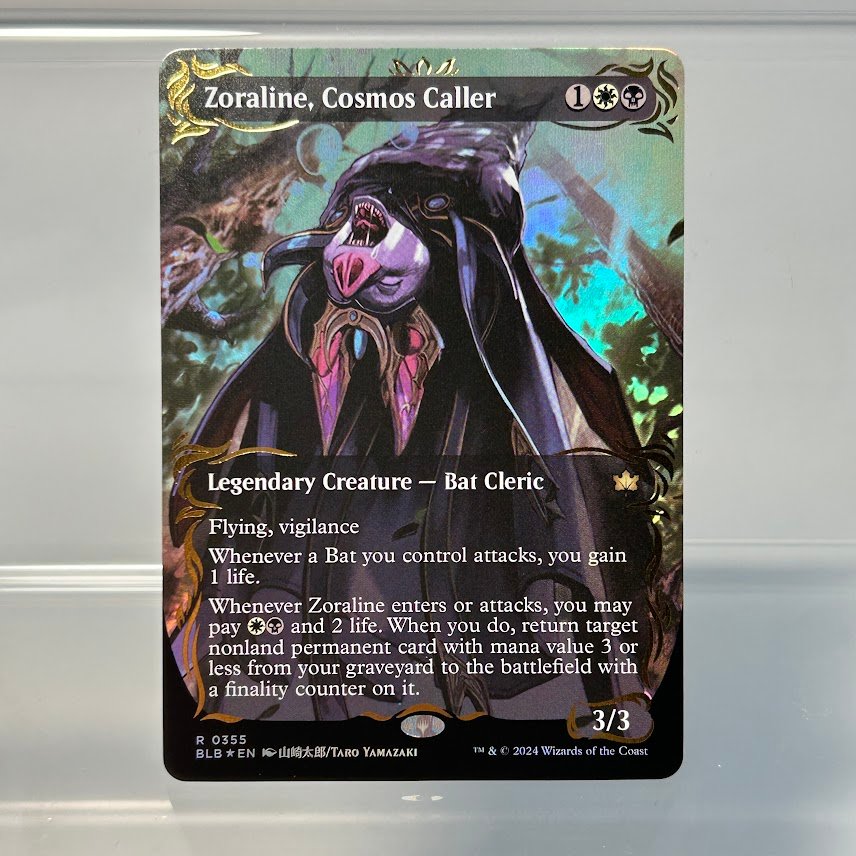 Zoraline, Cosmos Caller #355 (raised golden foil)EN Zoraline, Cosmos Caller #355 (raised golden foil)EN - Image 1