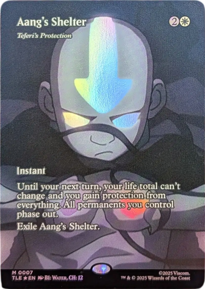 Aang’s Shelter(Teferi’s Protection) TLE foil Aang's Shelter(Teferi's Protection) TLE foil - Image 1