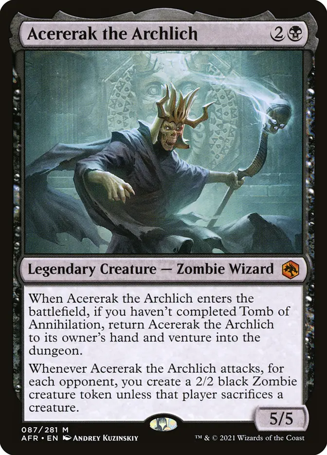 Acererak the Archlich regular Acererak the Archlich regular - Image 1