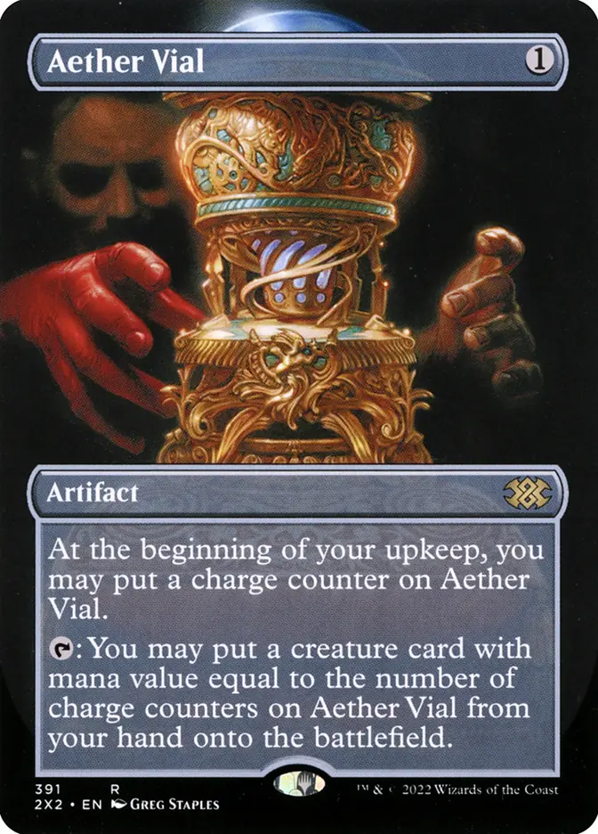 Aether Vial 2×2 borderless #391 Aether Vial 2x2 borderless #391 - Image 1