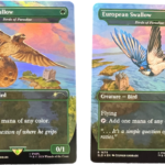 African Swallow (Birds of Paradise) foil