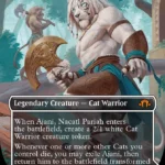 Ajani, Nacatl Pariah  Ajani, Nacatl Avenger #442 holo