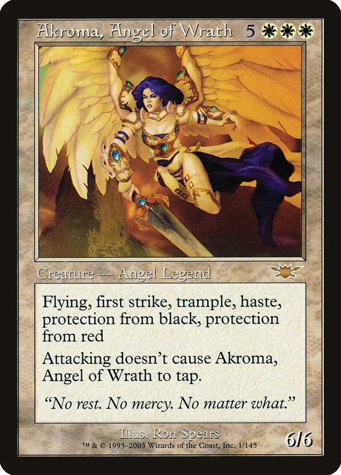 Akroma, Angel of Wrath (LGN) Akroma, Angel of Wrath (LGN) - Image 1