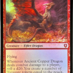 Ancient Copper Dragon regular foil