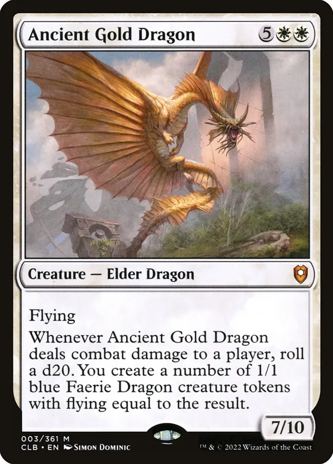Ancient Gold Dragon regular Ancient Gold Dragon regular - Image 1