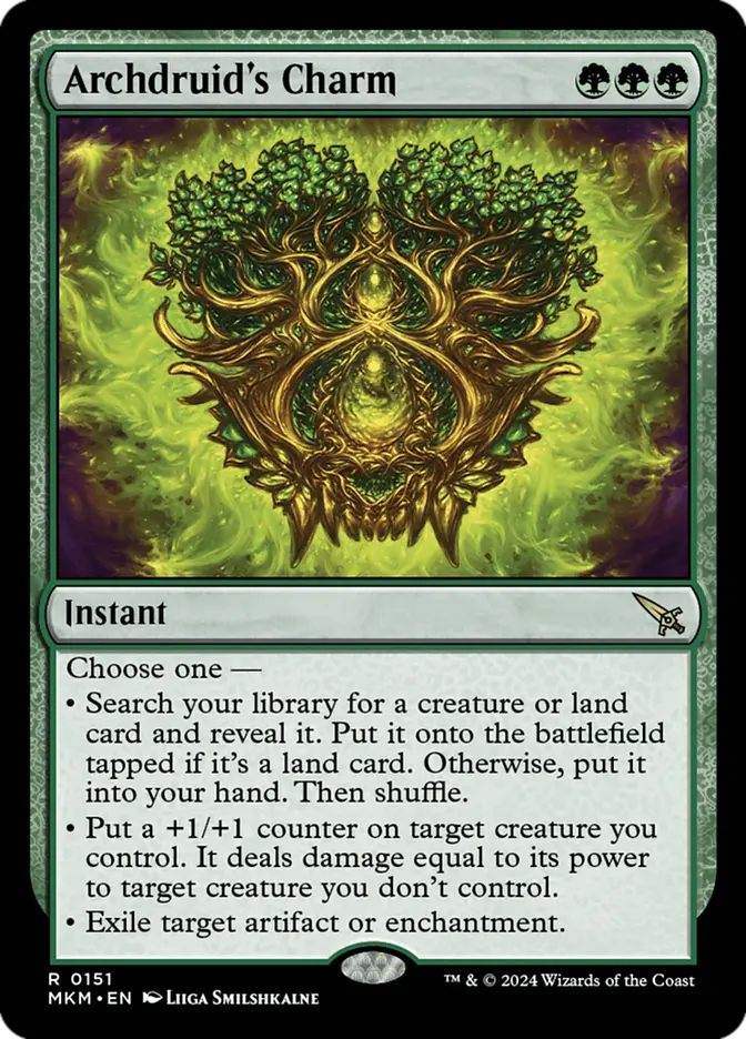Archdruid’s Charm MKM #151 Archdruid's Charm MKM #151 - Image 1