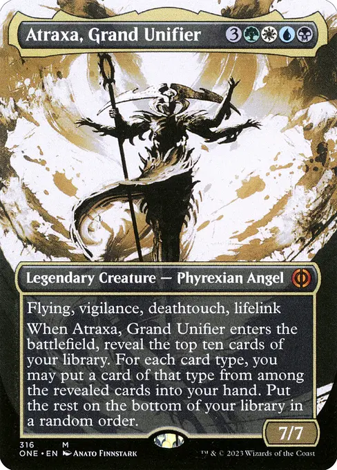 Atraxa, Grand Unifier ONE (Showcase) Atraxa, Grand Unifier ONE (Showcase) - Image 1
