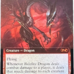 Balefire Dragon Ultimate Box Topper foil