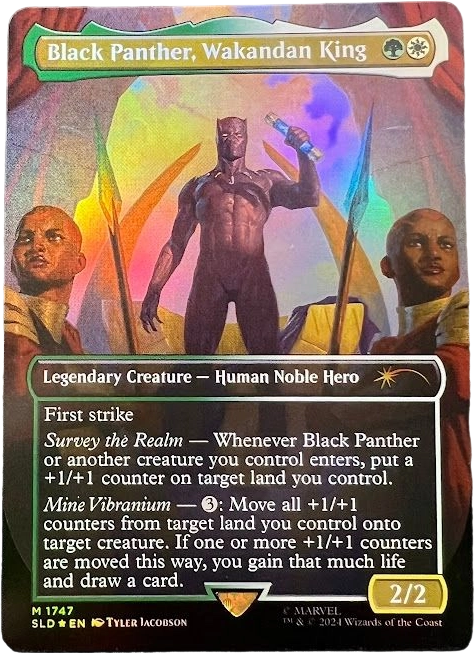 Black Panther, Wakandan King foil Black Panther, Wakandan King foil - Image 1