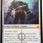 Blightsteel Colossus MBS foil