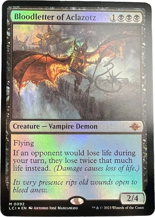 Bloodletter of Aclazotz 92 foil Bloodletter of Aclazotz 92 foil - Image 1