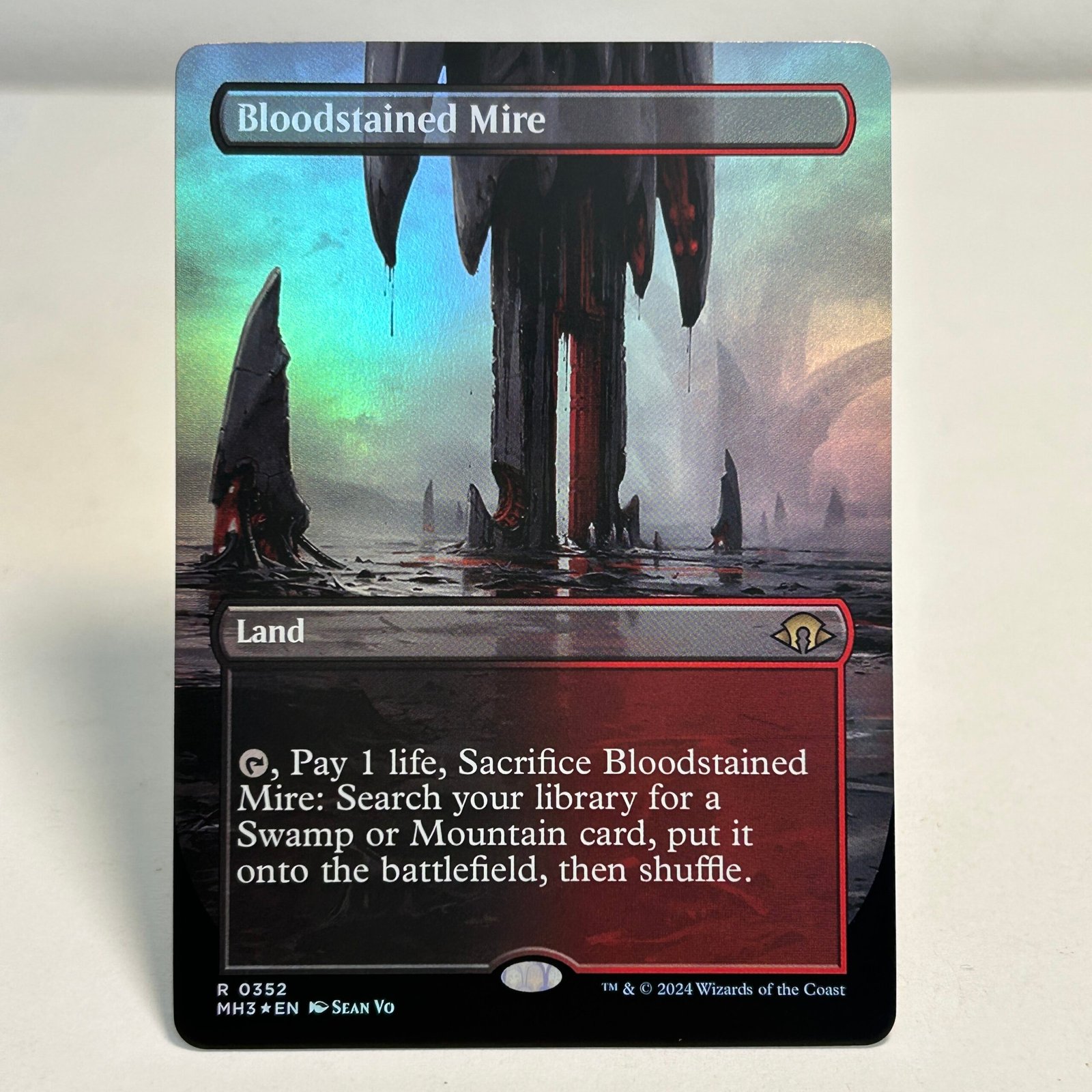 Bloodstained Mire MH3 #352 foil Bloodstained Mire MH3 #352 foil - Image 1