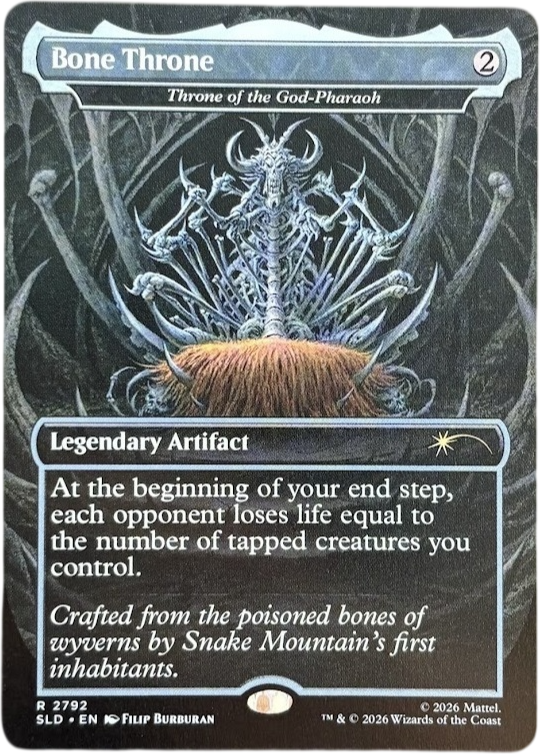 Bone Throne SLD #2792 Bone Throne SLD #2792 - Image 1