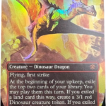 Bonehoard Dracosaur 321 foil