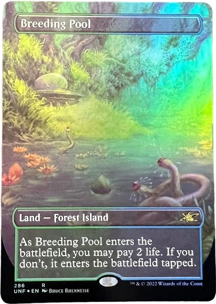 Breeding Pool UNF Borderless FOIL Breeding Pool UNF Borderless FOIL - Image 1