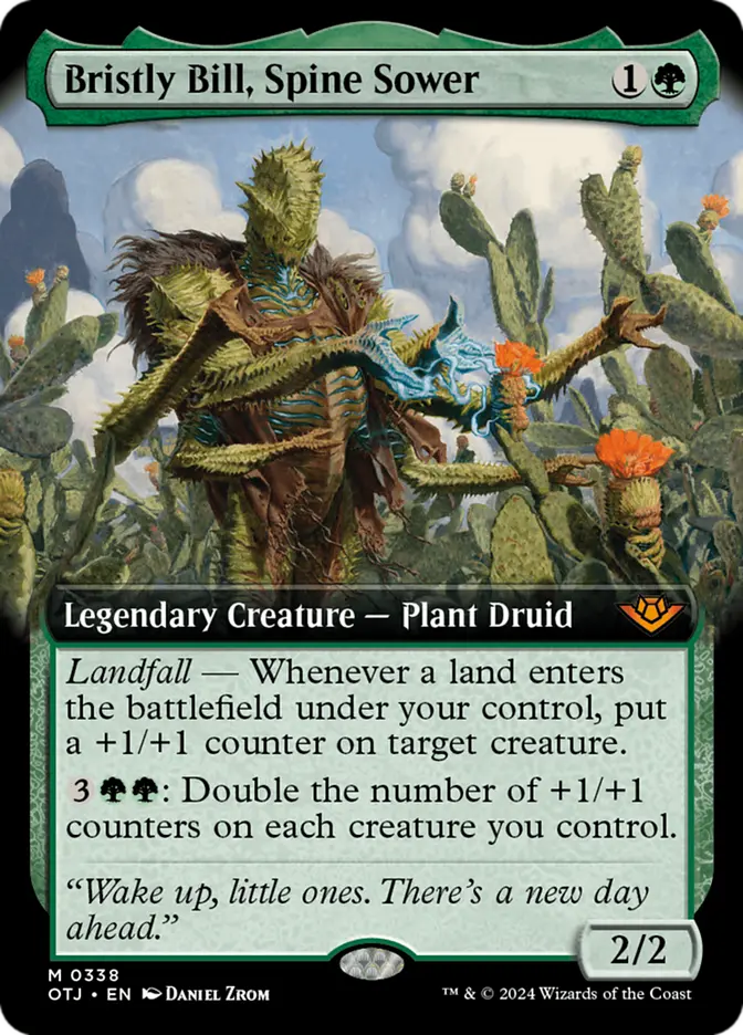 Bristly Bill, Spine Sower #338Holo Bristly Bill, Spine Sower #338Holo - Image 1